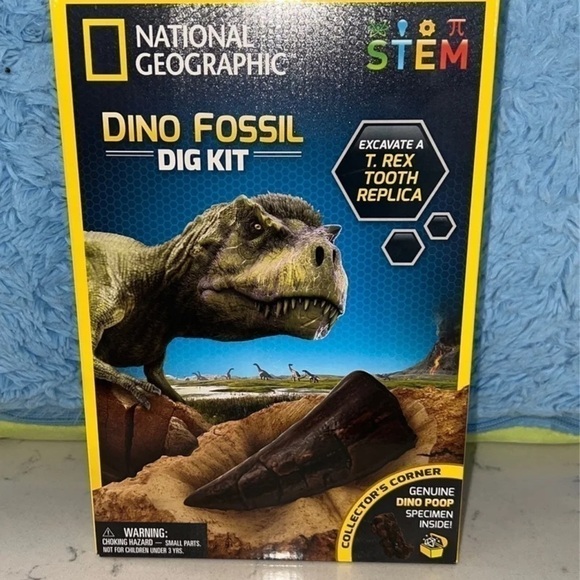 NATIONAL GEOGRAPHIC JM80215 Dinosaur Dig Kit kid’s adventures - Picture 4 of 8